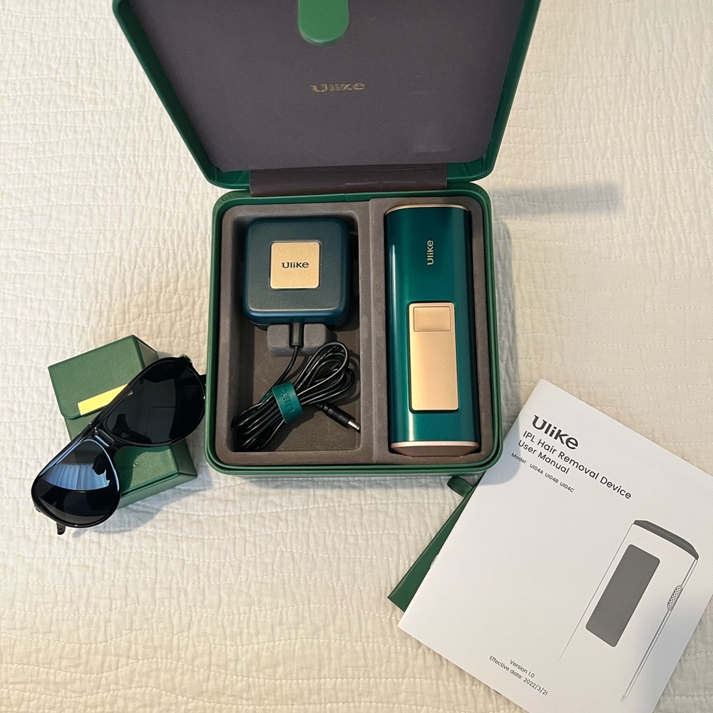Green and Gold IPL Hair Removal Device Version 1.0